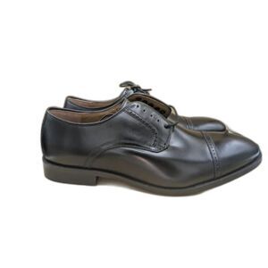 Johnston & Murphy Bradford 15-1771 Cap Toe Black Oxford Men's Dress SZ 10